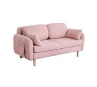 KIBONCY Loveseat Sofa Couch Modern Loveseats 2 Seat Chenille, with Wide Armerest, Cloud for Living Room, Bedroom and Office(D,206cm)