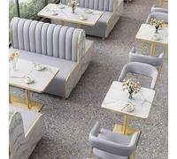 KIBONCY Modern Accent Chair & Table Desk Set,Modern Upholstered Armchair & Table Desk Set, for Home Office, Dining Room, Living Room(10)