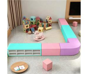 KIBONCY Modern Modular Waiting Bench Sofa, Modular Reception Sofa Set, for Commercial & Home Use(30 * 30 * 30CM)