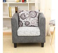 KIBONCY Modern Small Room Sofa, Modern Accent Chair, Cosy Padding, Sturdy Wooden Frame, for Living Room, Bedroom(E,72CM)