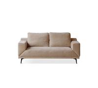 KIBONCY Modern Sofa 3-Seater Upholstered Couch with Wood Legs, Loveseat for Living Room,Chenille Recliner,for Bedroom Home Office-183x89x89cm(A)
