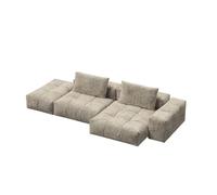 KIBONCY Modular Sectional Couches for Living Room,U-Shaped Cloud Couch with Deep Seat,Sofa with Chaise L-Shaped Design for(H)