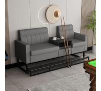 KIBONCY Multifunctional Billiard Viewing Chair Sofa,Billiards,Hall Table and While Heavy-Duty Upholstered Game Room Seating for Pool(4)