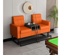 KIBONCY Multifunctional Billiard Viewing Chair Sofa,Billiards,Hall Table and While Heavy-Duty Upholstered Game Room Seating for Pool(3)