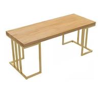 KIBONCY Nouveau canapé de Meubles en Fer de Style Chinois, Ensemble de Table et de chaises commerciales, Table de Meubles de réception et de négociation for Restaurant et hôtel(180cm a)