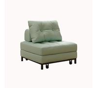 KIBONCY Out Bed Couch with Mattress Made of Carbon Steel Frame Chair Sleeper for Adults Futon Sofa Portable Fold Comfy for Living Room(D,70x95x80cm)