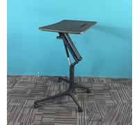 KIBONCY Pupitre à roulettes, Support Mobile et Stable for Discours, conférences, église, Lecture ou Bureau for Ordinateur Portable(E)