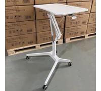 KIBONCY Pupitre à roulettes, Support Mobile et Stable for Discours, conférences, église, Lecture ou Bureau for Ordinateur Portable(D)