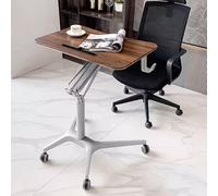 KIBONCY Pupitre à roulettes, Support Mobile et Stable for Discours, conférences, église, Lecture ou Bureau for Ordinateur Portable(F)