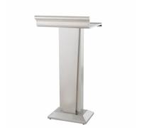 KIBONCY Pupitre for présentation orale en Salle de Classe, pupitre for conférence, Discours de Mariage(Silver)