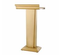 KIBONCY Pupitre for présentation orale en Salle de Classe, pupitre for conférence, Discours de Mariage(Gold)