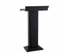 KIBONCY Pupitre for présentation orale en Salle de Classe, pupitre for conférence, Discours de Mariage(Black)