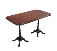 KIBONCY Retro Cigar Bar Sofas, Bar Private Booths, Commercial American-Style Coffee Shop Tables and Chairs(H)