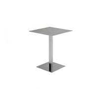 KIBONCY Sièges De Cabine Rembourrés, Banc sans Dossier Et Table D'appoint en C, Ensemble De Salle À Manger en Acier Inoxydable De Style Industriel, Table Rectangulaire Combinée for Café(E)