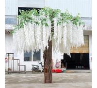 KIBONCY Simulé azalée Arbre Montagne Grenade azalée azalée Rouge intérieur et extérieur Centre Commercial hôtel Jardin Paysage décoration Florale(G,2.5M)