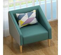 KIBONCY Sofa in The Library Rest Area, Table and Chair Set in The Reading Room, and Simple and Casual Booth in The Coffee Shop(W)