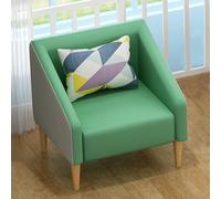 KIBONCY Sofa in The Library Rest Area, Table and Chair Set in The Reading Room, and Simple and Casual Booth in The Coffee Shop(U)