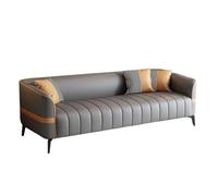 KIBONCY Sofa Small Apartment Double Couch, Modern White Couches for Living Room, Mid-Century Beige, Luxury Loveseat(E,200cm)