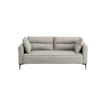 KIBONCY Space-Saving Tech Fabric Sofa, 3 Seater Modular Couch with Detachable Pillows, Pet Safe, Easy to Clean for Living Room Playroom(C,200cm)