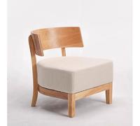 KIBONCY Tables et chaises de café, Ensembles de canapés for Salon de thé, banquettes de Bar à Livres et de Bar Lumineux, sièges de réception et de négociation en Bois Massif(A5)