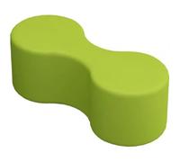 KIBONCY Tabourets rembourrés minimalistes et élégants, agencement de sièges modulaires for Salons et salles de réception, poufs en Simili Cuir résistant aux Rayures de Forme Unique(A2)
