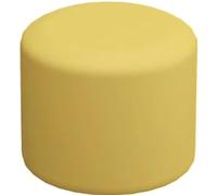 KIBONCY Tabourets rembourrés minimalistes et élégants, agencement de sièges modulaires for Salons et salles de réception, poufs en Simili Cuir résistant aux Rayures de Forme Unique(A1)