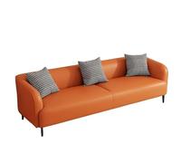 KIBONCY Tech Fabric Couch 3 Seater, Breathable Stain Resistant Pet Friendly Sofa for Living Room(A,120cm)