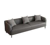 KIBONCY Tech Fabric Couch 3 Seater, Breathable Stain Resistant Pet Friendly Sofa for Living Room(D,200cm)