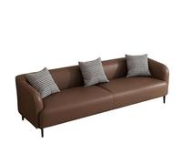 KIBONCY Tech Fabric Couch 3 Seater, Breathable Stain Resistant Pet Friendly Sofa for Living Room(E,120cm)