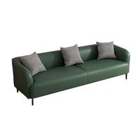 KIBONCY Tech Fabric Couch 3 Seater, Breathable Stain Resistant Pet Friendly Sofa for Living Room(F,120cm)