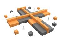 KIBONCY Waiting Area Meeting Sofas,Deck Seat Armless Seater Sofa Leather Sectional & Stool Set for Office Bussiness,Hospital,Waitting Room(4)