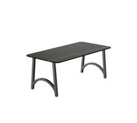 KIBONCY Water-Resistant Black Faux Leather Sofa with Metal Frame, 1/2/3/4-Seater Choices, Modern Minimalist Design for Office, Bar, and Waiting Rooms(G)