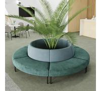 KIBONCY Zone De Réception d'un Immeuble Bureaux Combiné Moderne avec Hall Banque, Comprenant Une Table À Thé Et Un Canapé Créatifs Confortables for La Détente(E)