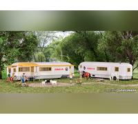 KIBRI 2x remorques de fête foraine - HO 1/87 - Kibri 15704