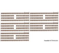 KIBRI 37225 Échelle N Clôture En Bois Avec Portail