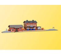 Kibri 37396 - Gare Rauenstein avec abris de Marchandises N