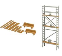 Set De Décoration D'Échafaudage OO (1:76) / HO (1:87) Kit Kibri 38145