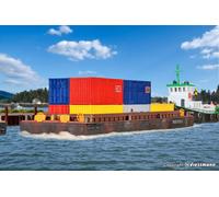 Kibri 38524 Barge Pour Marchandises En Vrac Ou Conteneurs
