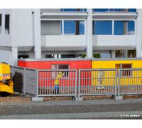 KIBRI 38649 Échelle HO Clôture Adaptée Pour Chantiers Longue 124 Cm