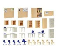 Kibri 38654 SET déco H0 mobilier de bureau modèle fini