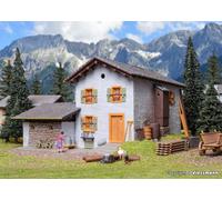 KIBRI 38810 Échelle Ho Chalet Fextal En Maçonnerie (Village Suisse Grevasalvas)