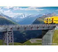 KIBRI 39705 Échelle HO Pont En Fer Droit Pour Voie Unique