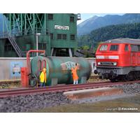 Kibri 39932 Station De Remplissage Diesel SchwarzBau