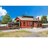 Kibri H0 39436 - Abri De Locomotive Eschbronn, Unitaire Kit Neuf