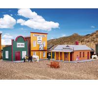 Kibri Kit 38504 HO Bureau Du Marshal Du Far West (3 Pcs.)