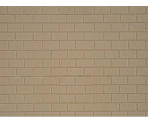 KIBRI Plaque plastique mur de pierres taillées 20x12 cm - HO 1/87 - Kibri 34137