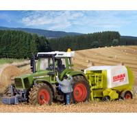 KIBRI Tracteur Fendt et accessoires - HO 1/87 - Kibri 12233
