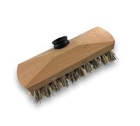 Kibros Balai Brosse Lave-Pont 22 cm chiendent sans Manche Monture Bois