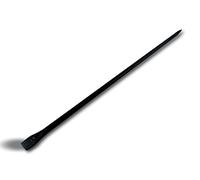 Kibros Barre à mine fer forgé 145 cm embout plat et pointu