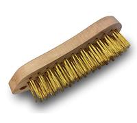Kibros Brosse à main violon Lot 10, 5 rangs fils durs acier